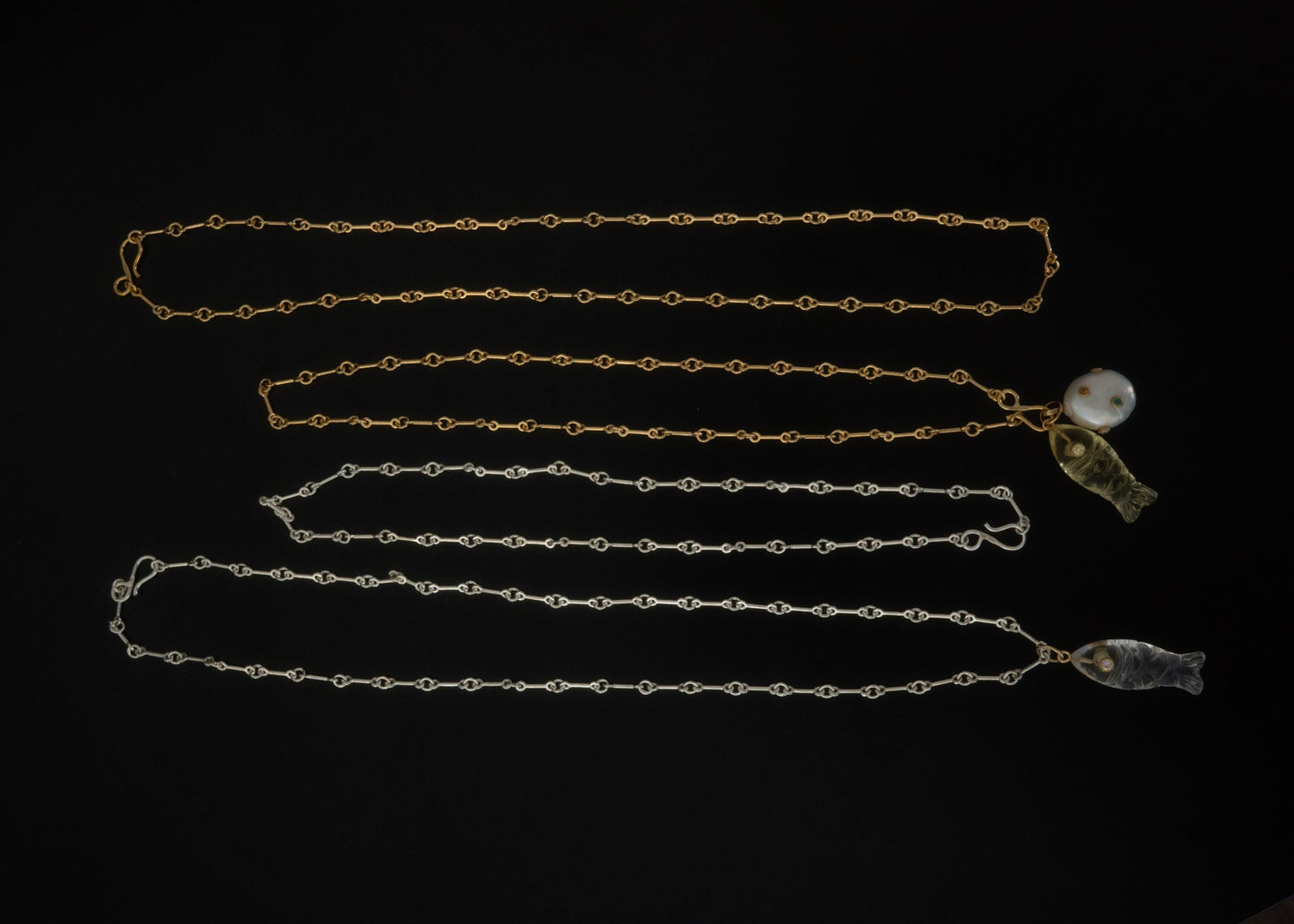 【Back in stock 】 Lagoon Chain- silver・40cm -