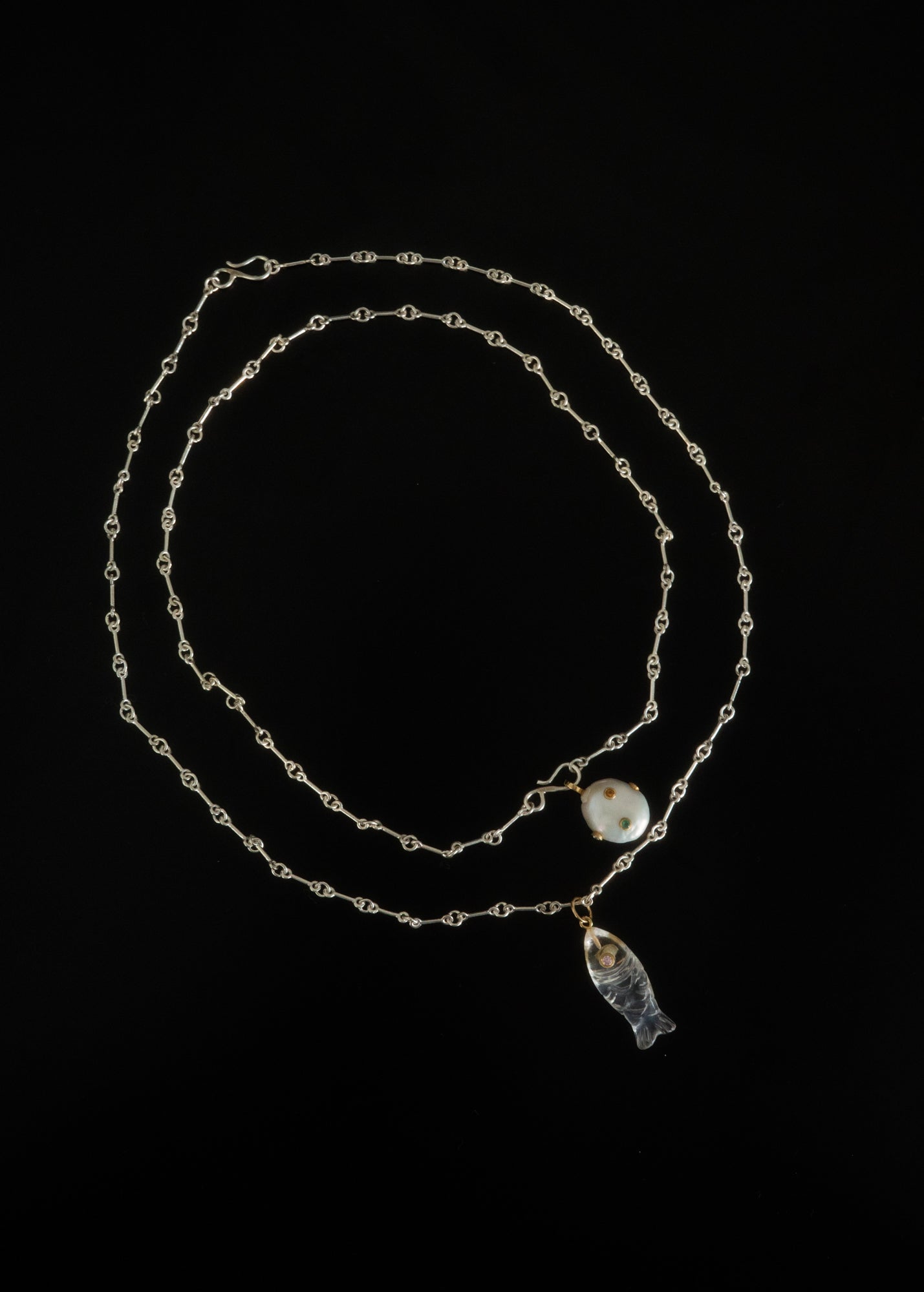 【Back in stock 】Lagoon Chain- silver・50cm -