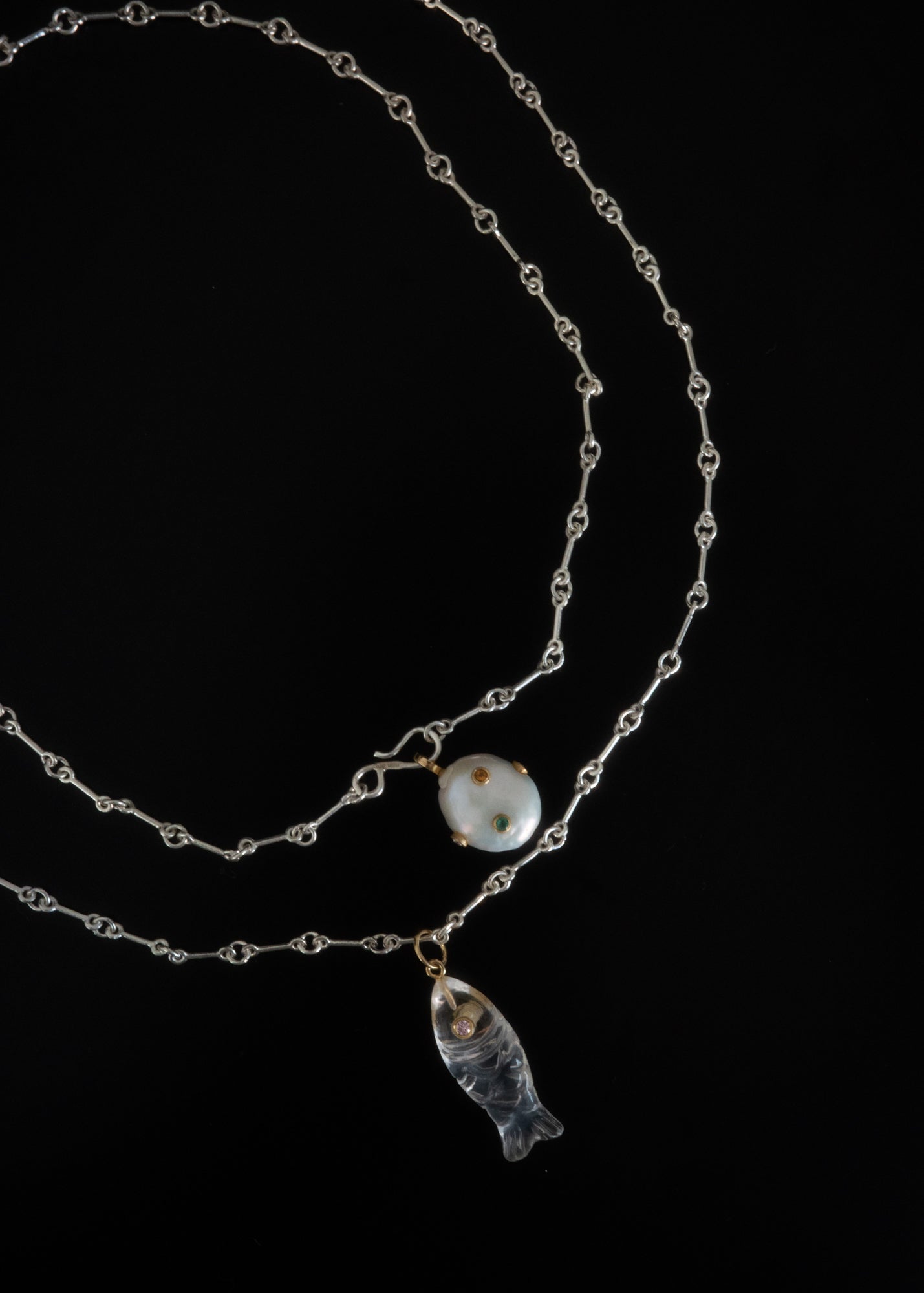 【Back in stock 】Lagoon Chain- silver・50cm -