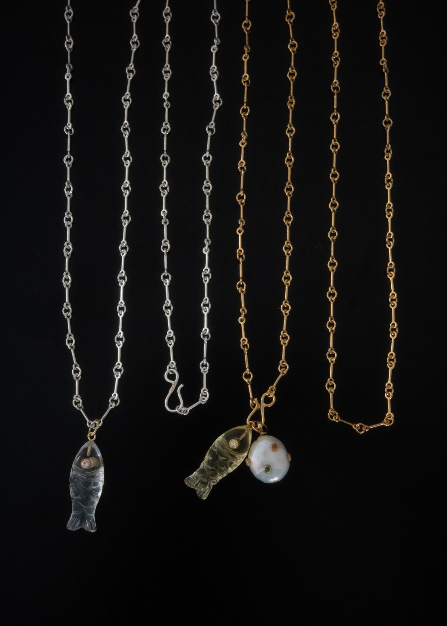 【Back in stock 】Lagoon Chain- silver・50cm -