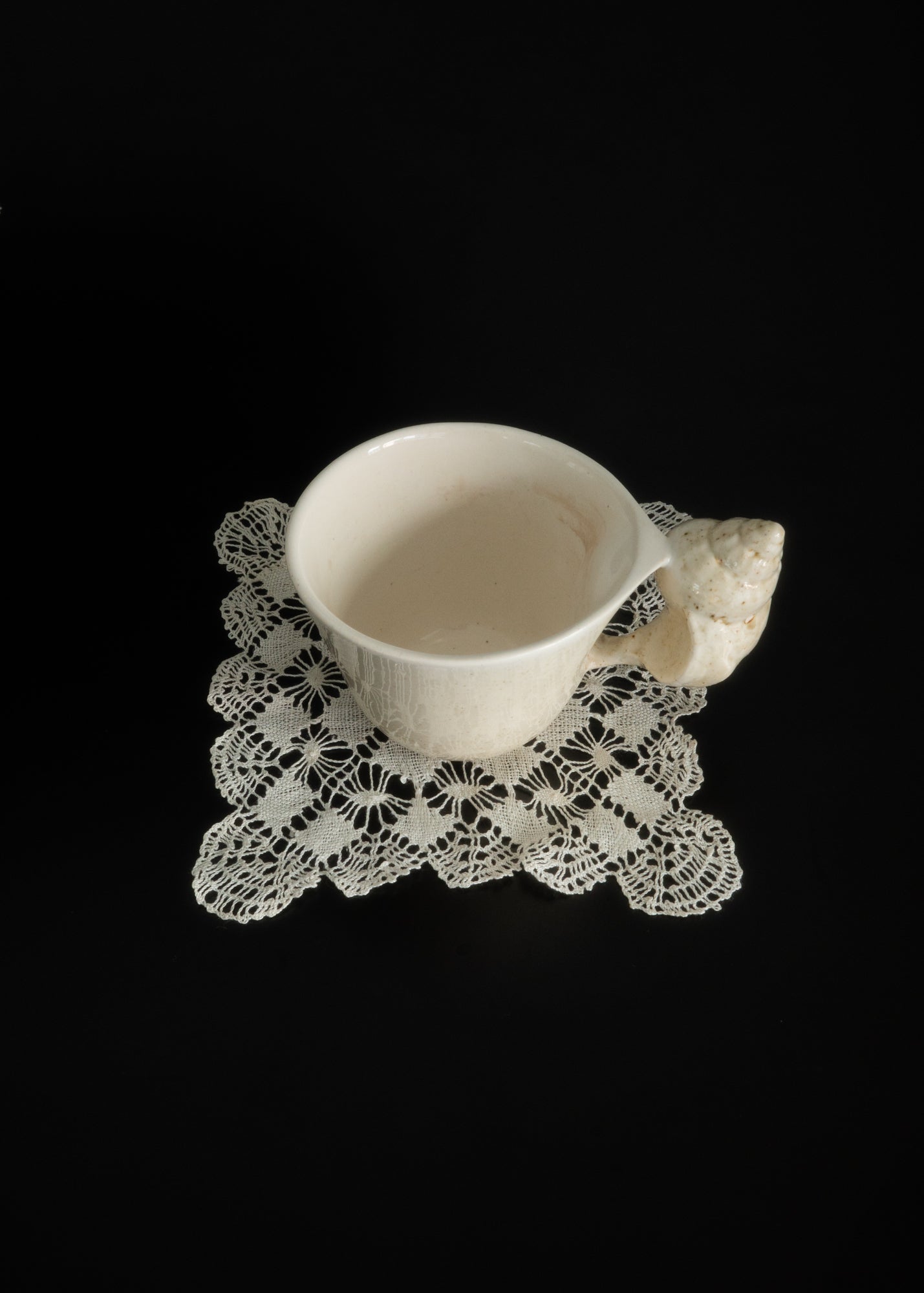 Vintage all lace square mat