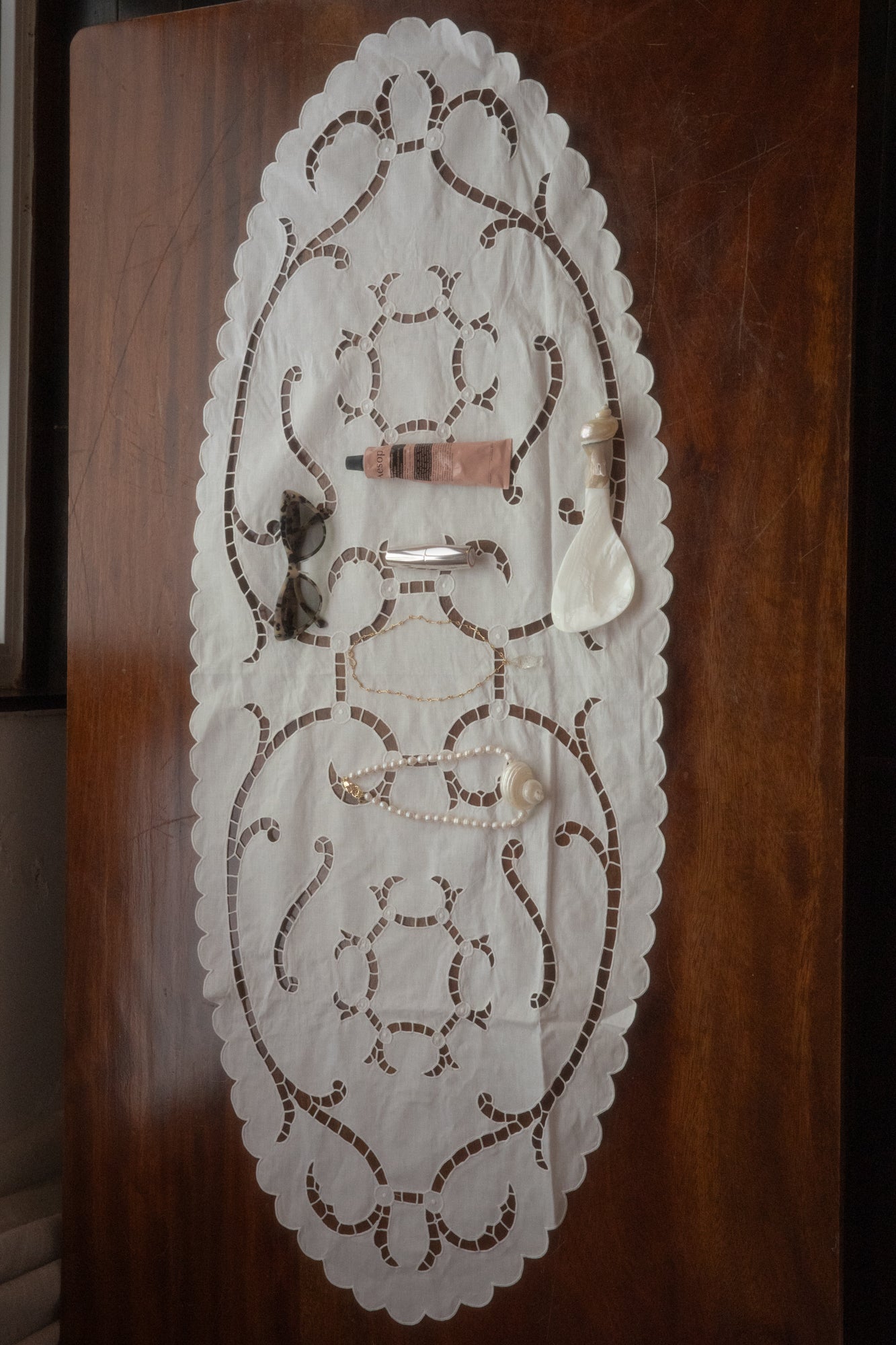 Lagoon Lace Table Mat