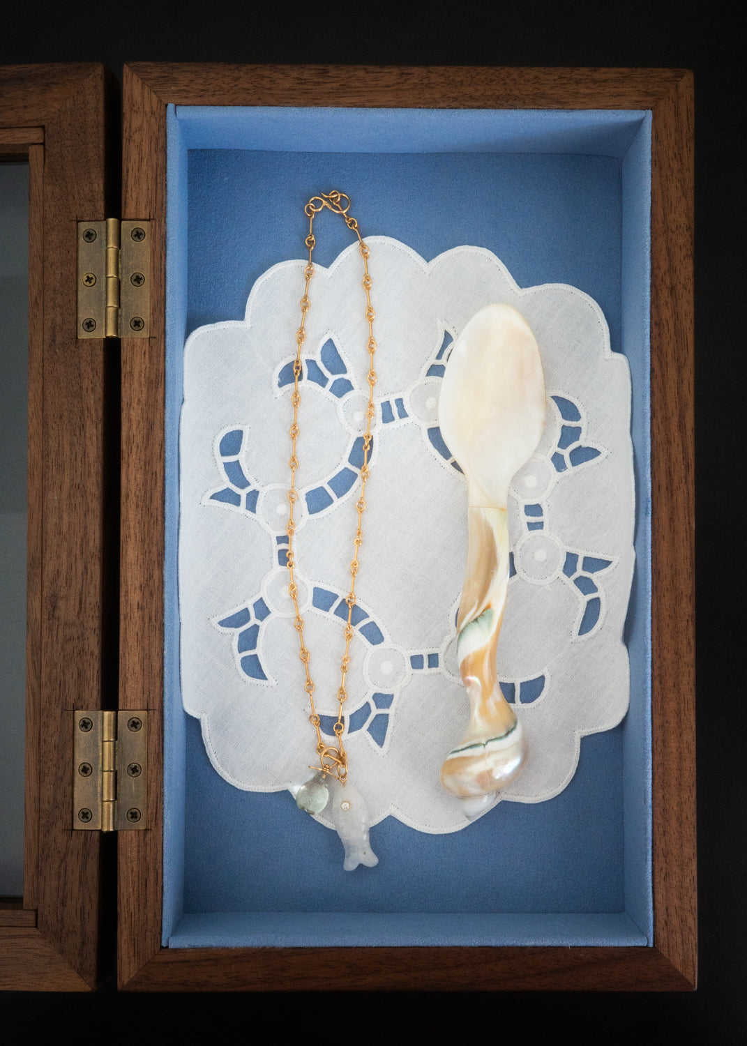 Petite lagoon shell spoon