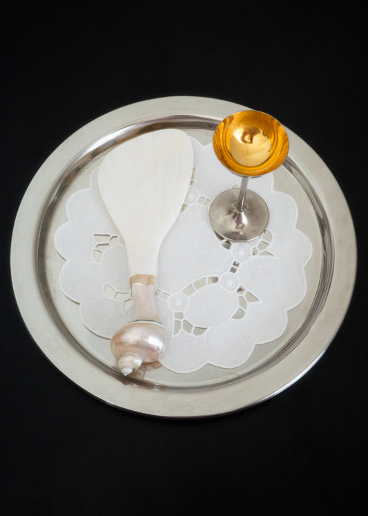 Shell drop spoon