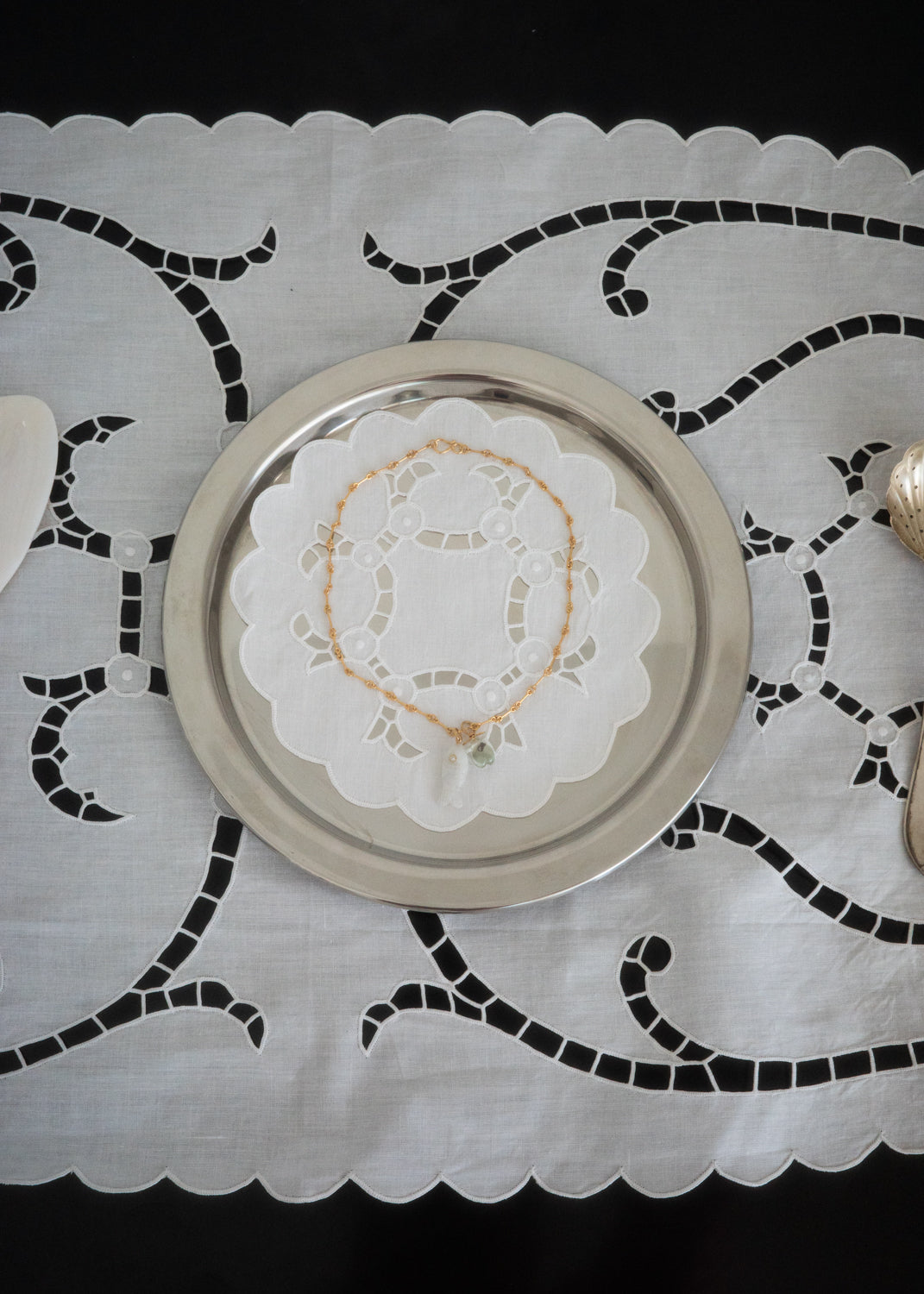 Lagoon Lace Table Mat